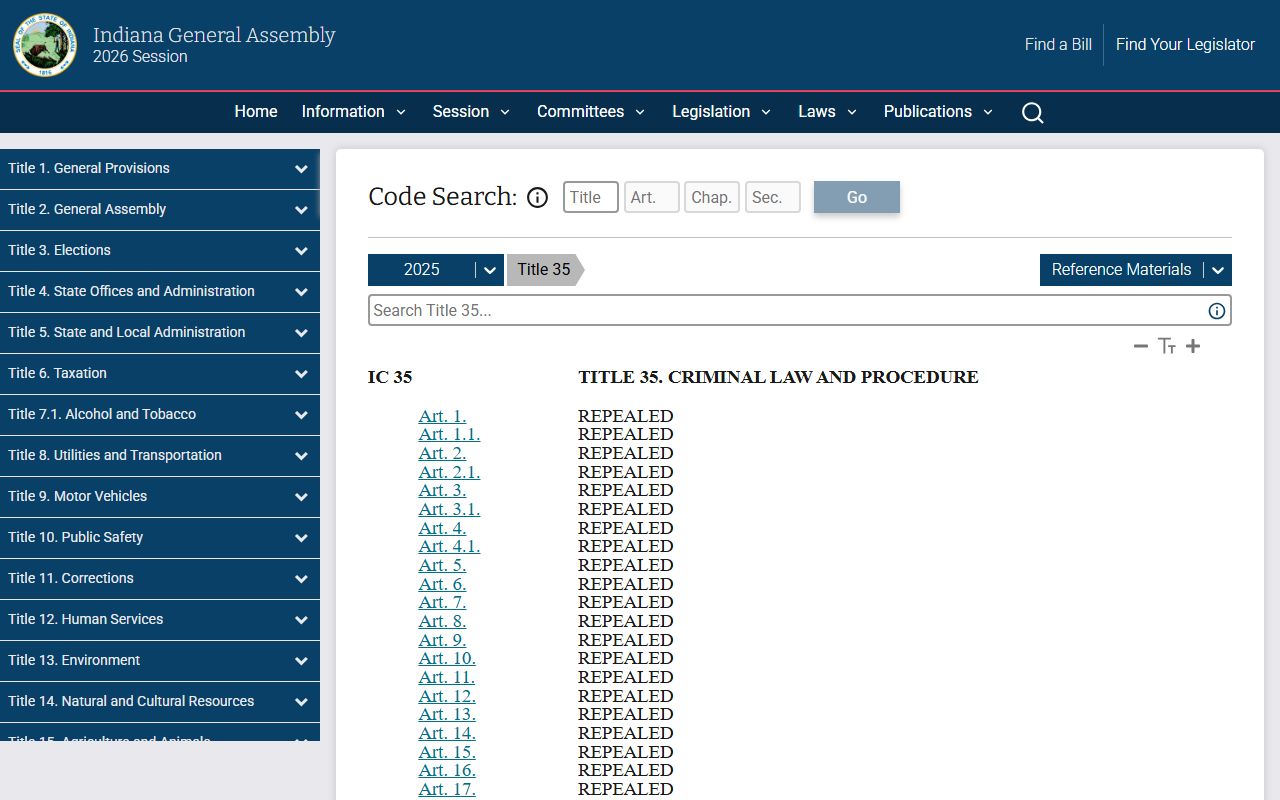 Tipton County criminal court records Indiana criminal law
