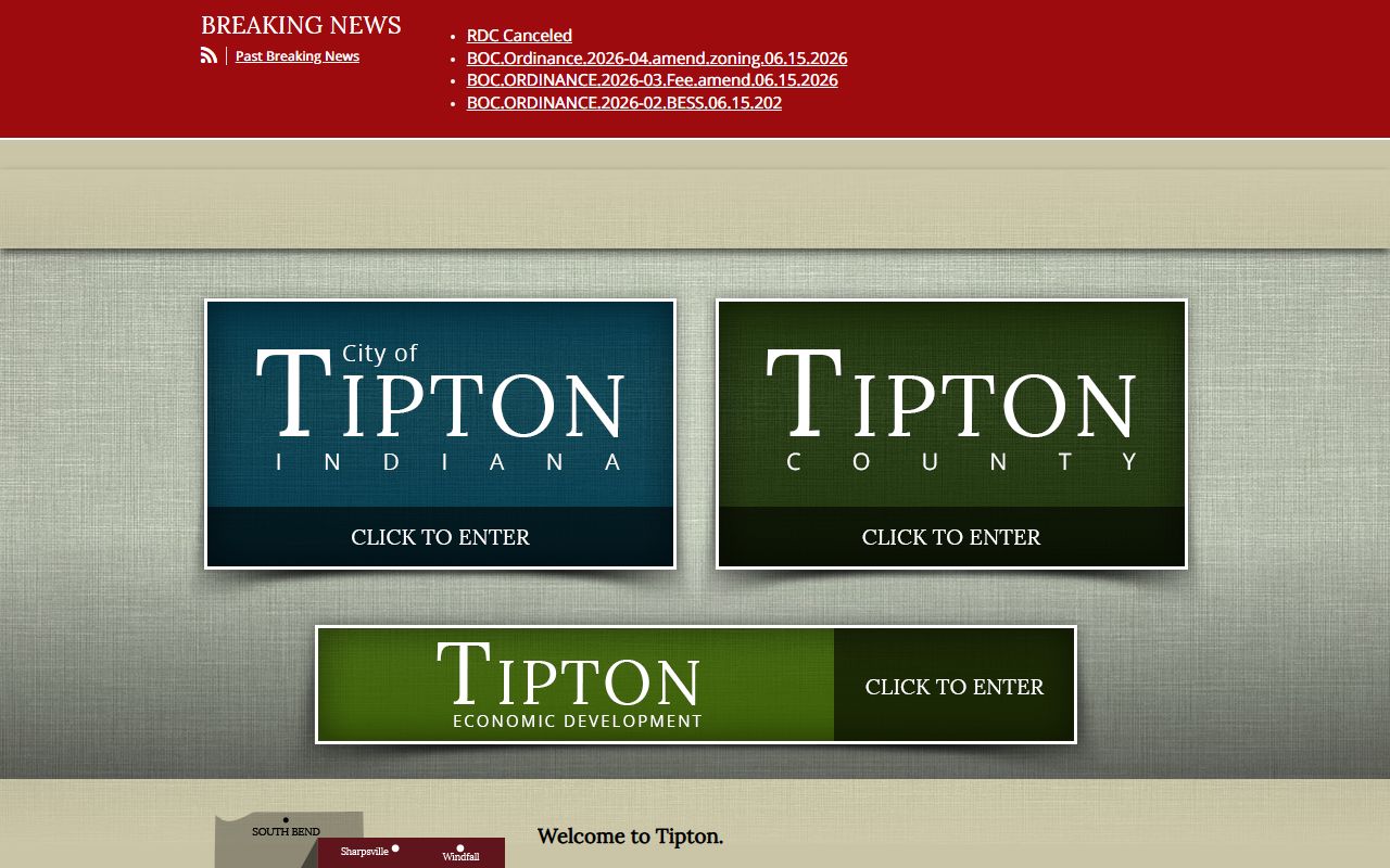 Tipton County court records county and city portal